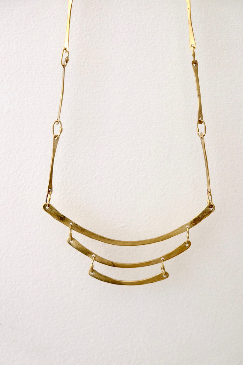 Tonatzin Handmade Bronze Necklace