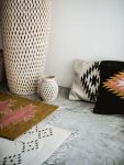 Zapotec Diamond Handmade Cushion | Dusk
