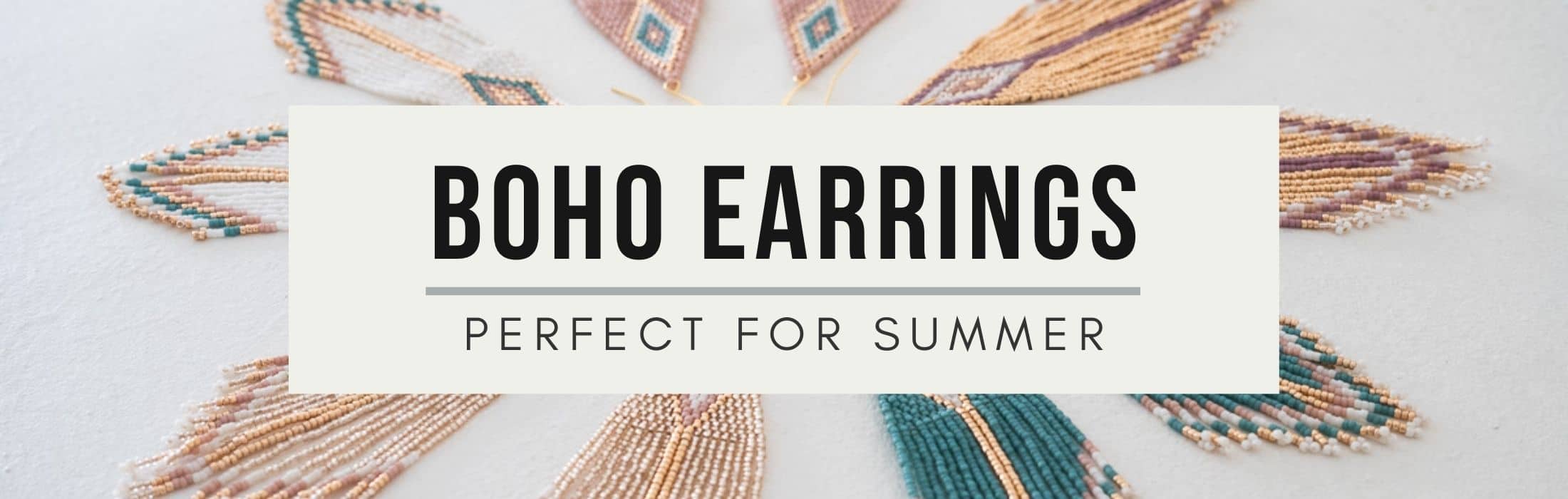 boho earrings summer