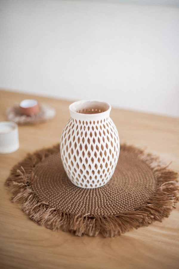 mexican clay vase decorative (1)