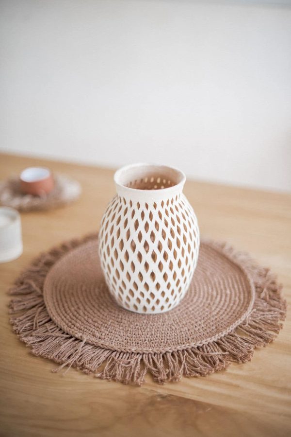 mexican clay vase decorative (8)