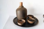 mezcal drinking set - natural coffee stain (8)
