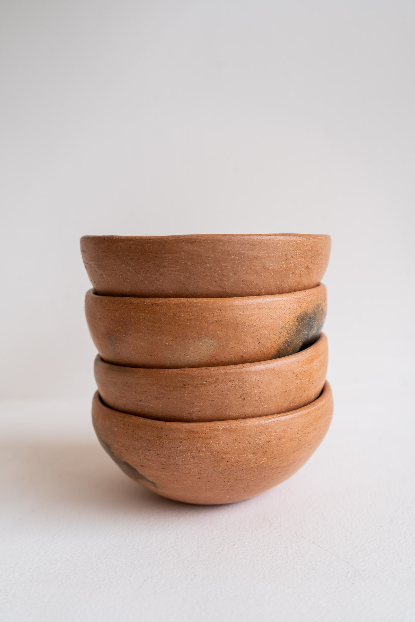 Mixe Natural Clay Bowls | Set of 4