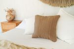 Nakawe Signature Decorative Throw Pillow | Taupe