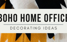 Boho Minimalist Home Office Decorating Ideas