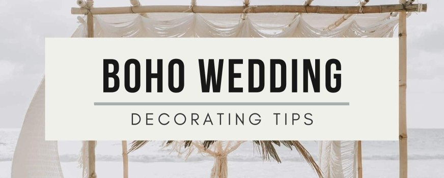 Boho Minimalist Wedding: Decorating Tips
