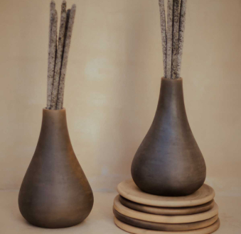 Black Clay Mezcal Vessel or Vase