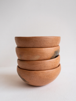 Mixe Natural Clay Bowls | Set of 4