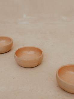 Ceramic Clay Mezcal Cups | Nakawe Signature | Natural Finish