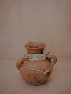 Mixe Natural Clay Pot | Small